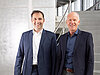 Markus Wimplinger, corporate technology development and IP director at EV Group (left) and Robert Saller, managing director at DELO (right)