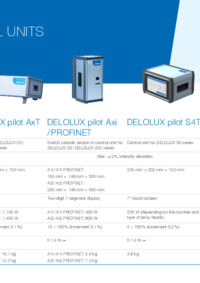 LED base units