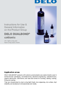 DELO® DUALBOND® cationic