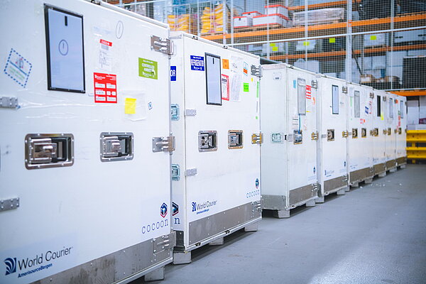 [Translate to English:] Cocoon shipping container