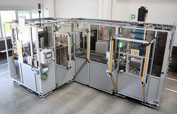 GROB’s PM compact rotor assembly line 2