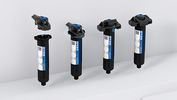 DELO Pneumatic Small Cartridge Adapter DELO-XPRESS C30