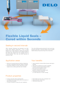 Flexible liquid seals