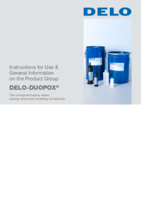 DELO-DUOPOX DELO-DUOPOX Instructions for Use & General Information on the Product Group