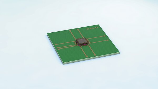 Thermally Conductive Adhesive with Heatsink