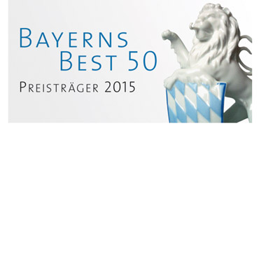 Bayerns Best 50 Auszeichnung 2015