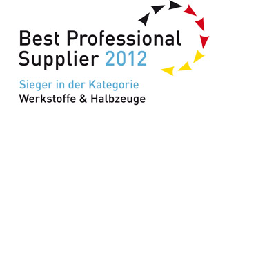 Best Professional Supplier Auszeichnung 2012