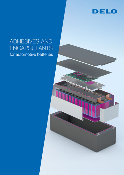 Adhesives and encapsulants for automotive batteries